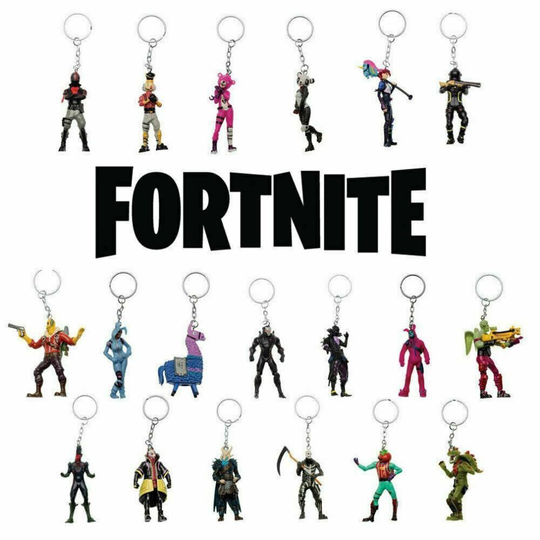 Fortnite 3D Keychain Figural Key Ring DESIGN SENT AT RANDOM