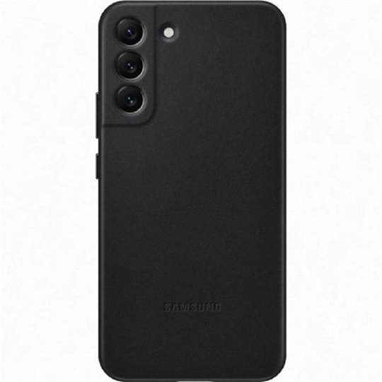 Samsung Leather Case for Galaxy S22+ - Black