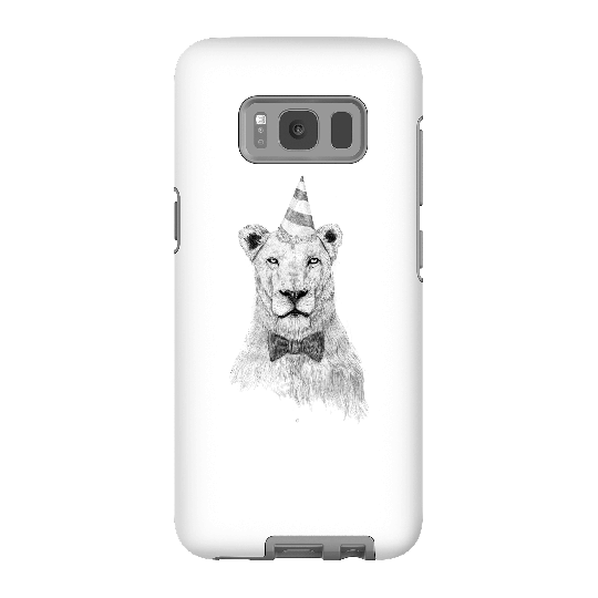 Balazs Solti Party Lion Phone Case for iPhone and Android - Samsung S8 - Tough Case - Gloss