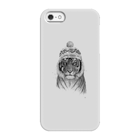 Balazs Solti Winter Tiger Phone Case for iPhone and Android - iPhone 5/5s - Snap Case - Gloss