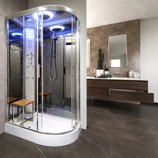 Vidalux Shower Cabin Enclosure 1200 x 800 Left Hand