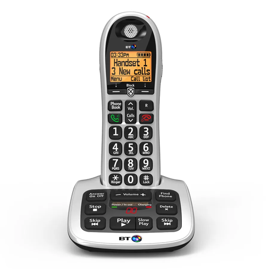 BT 4600 Cordless Telephone with Answering Machine - Single