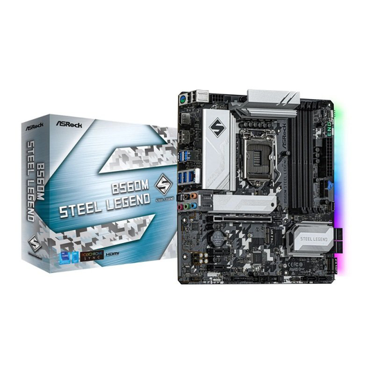 ASRock B560M Steel Legend mATX Motherboard