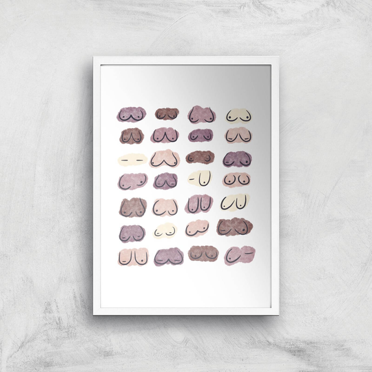 Hoohas Spoldges Giclee Art Print - A3 - White Frame