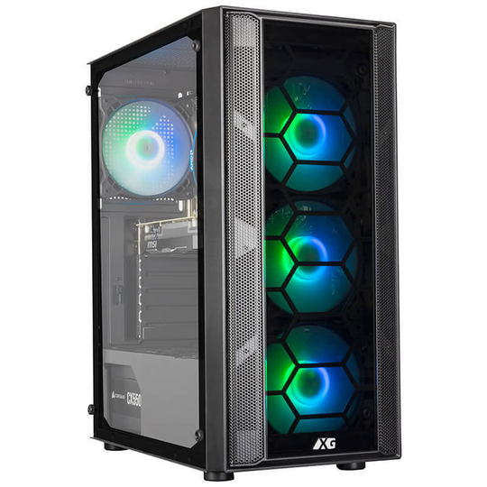 Xenta Gaming Desktop AMD Ryzen 3 4100 8GB RAM 240GB SSD GTX 1650 Windows 11 Home