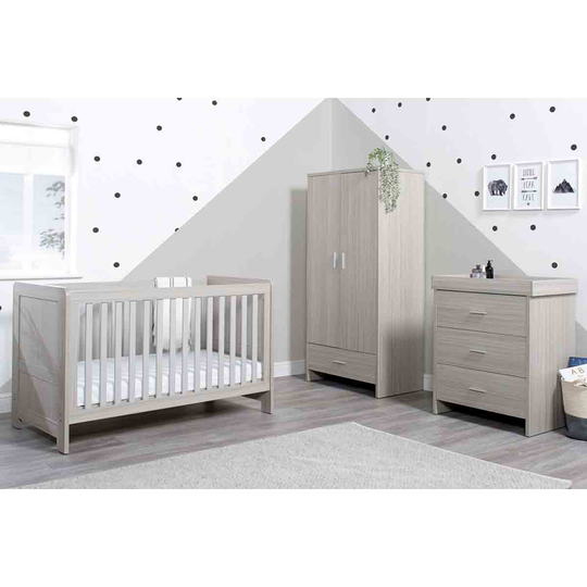 Ickle Bubba Pembrey 3 Piece Furniture Set - Ash Grey
