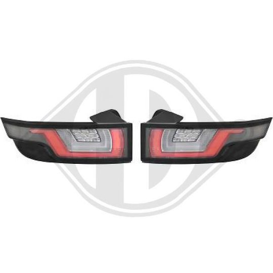 Taillight set HD Tuning 7340496 Diederichs 7340496