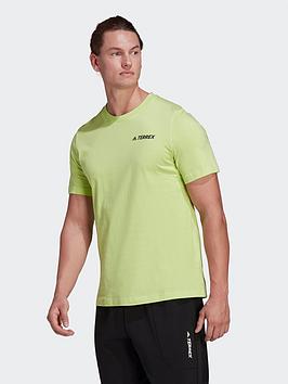 Adidas Terrex Mountain Landscape Graphic T-Shirt