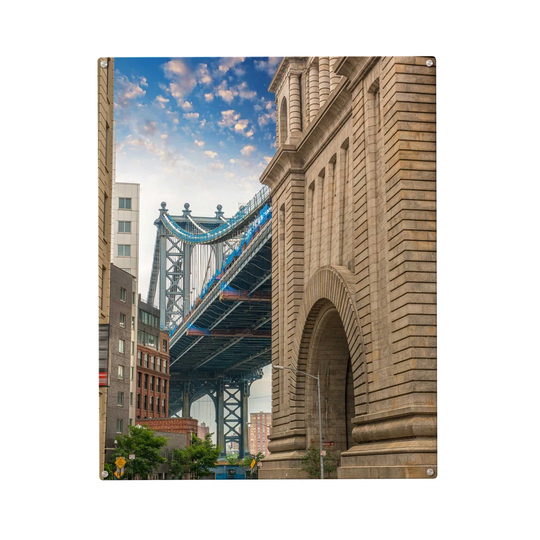 Brooklyn Bridge Magnetic Wall Mounted Photo Memo Board
