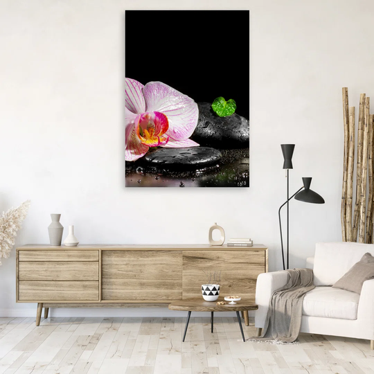 Canvas Print, Religious Black