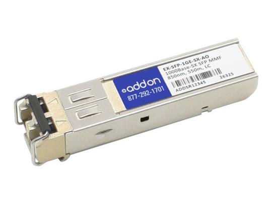 AddOn Juniper EX-SFP-1GE-SX Compatible SFP Transceiver - SFP (mini-GBIC) Transceiver Module - GigE