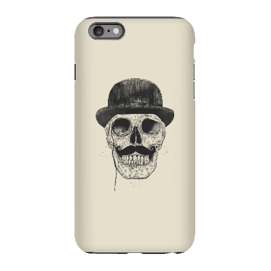 Balazs Solti Monocle Skull Phone Case for iPhone and Android - iPhone 6 Plus - Tough Case - Gloss