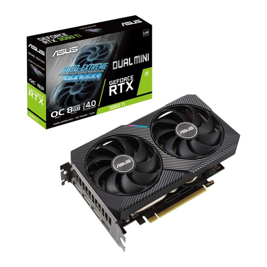 ASUS GeForce RTX 3060 Ti 8GB DUAL MINI OC V2 Graphics Card