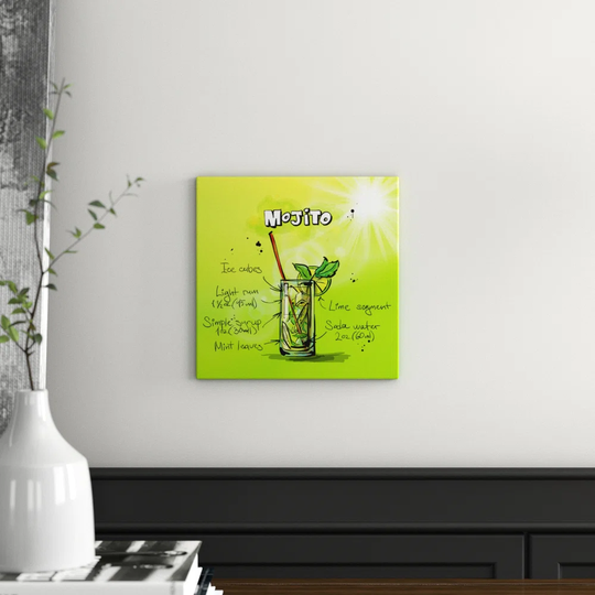 Mojito - Unframed Typography Print