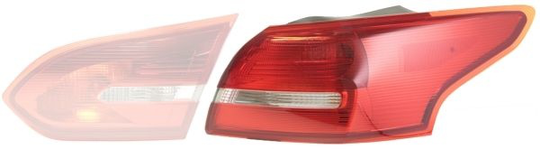 Combination Tail Light 2SD 354 828-041 Hella 2SD 354 828041
