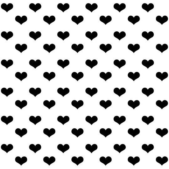 Walllpaper Roll 312X219cm Kitchen Livingroom Bedroom Mural Decoration Wallpaper Material With Print - Hearts Cute Minimalistic