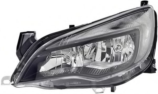 Headlight 1LG010011-331 by Hella Left