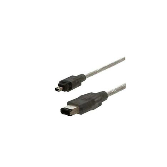 4 To 6 Pin Firewire Cable For Canon MD101 Camcorder