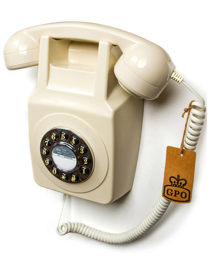 GPO 746 Wallphone - Ivory