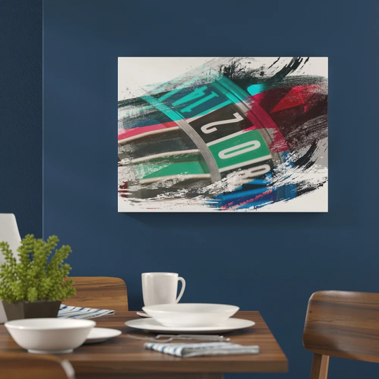 'Roulette Table Casino' Graphic Art Print Poster