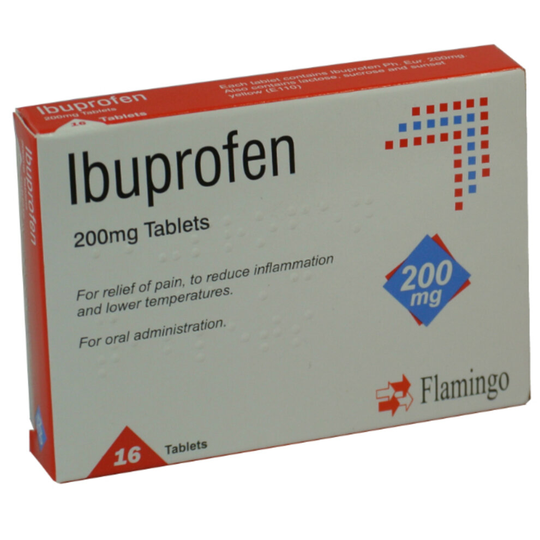 (2 Packs (32 Tablets)) Ibuprofen 200mg Tablets | Migraine, Rheumatic & Muscular Pain Relief