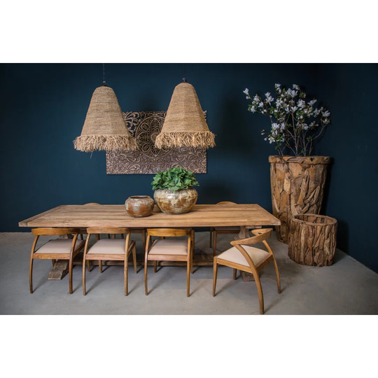 60cm Bamboo Empire Lamp Shade