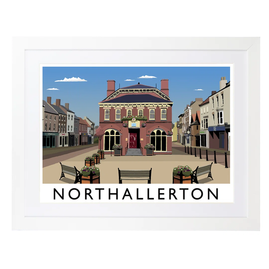 Northallerton 2 by Richard O'Neil - Graphic Art Print on Paper