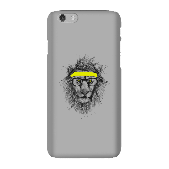 Balazs Solti Lion And Sweatband Phone Case for iPhone and Android - iPhone 6 - Snap Case - Matte