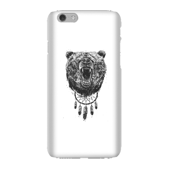 Balazs Solti Dreamcatcher Bear Phone Case for iPhone and Android - iPhone 6 - Snap Case - Matte