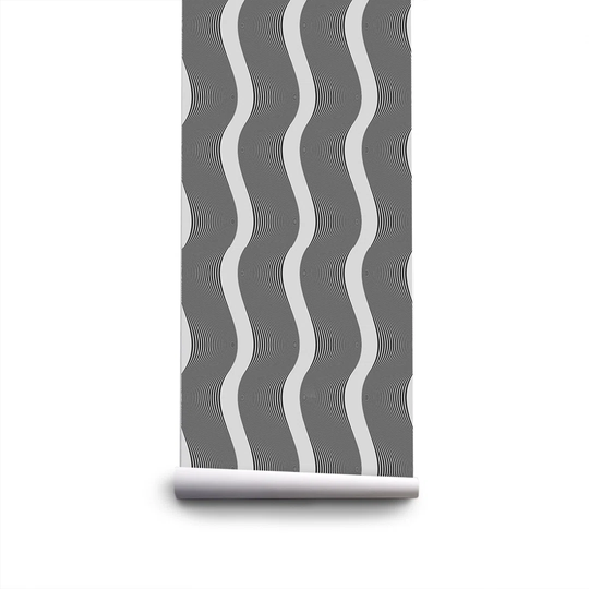 Walllpaper Roll 416X254cm Mural Decoration Wallpaper Material With Print Kitchen Livingroom Bedroom - Op Art Optical Illusion