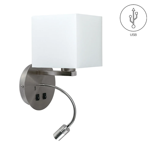 Solara 2-Light LED Armed Sconce