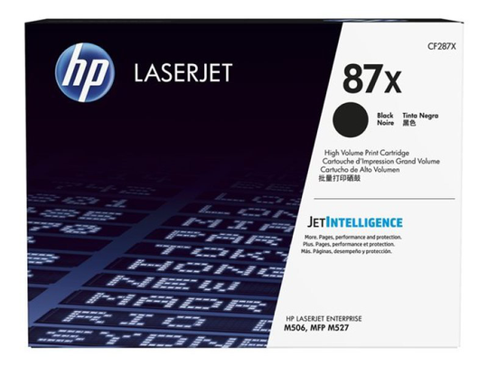 HP 87X High Yield Black Original LaserJet Toner Cartridge - CF287X