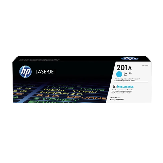 HP 201A Cyan Original LaserJet Toner Cartridge