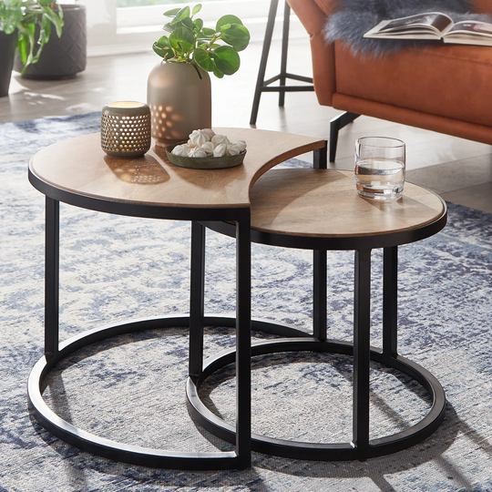 Pruden 2 Piece Coffee Table Set