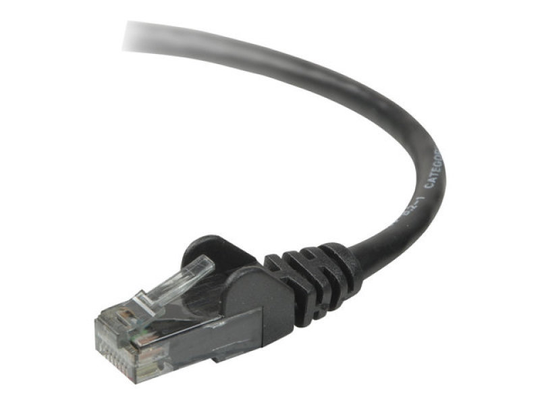 Belkin Cat6 Snagless UTP Patch Cable Black 2M