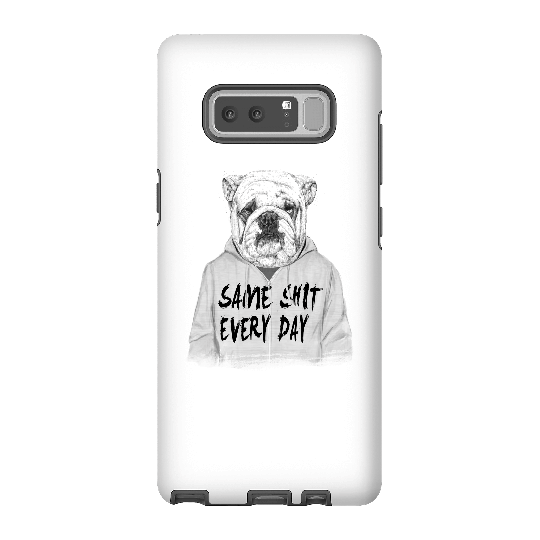 Balazs Solti Same Shit Every Day Phone Case for iPhone and Android - Samsung Note 8 - Tough Case - Gloss