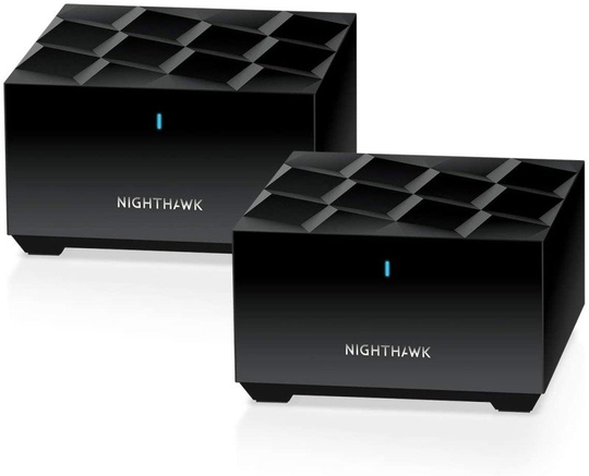 NETGEAR AX1800 Nighthawk WiFi 6 System MK62-AX1800 Router with 1 satellite extender