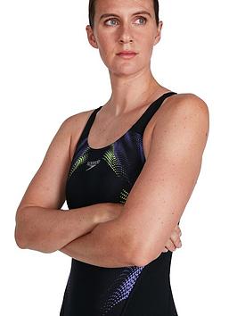 Speedo Placement Digital Recordbreaker - Black
