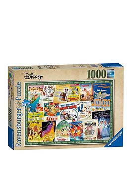 Ravensburger Disney Vintage Movie Poster 1000-Piece Jigsaw Puzzle