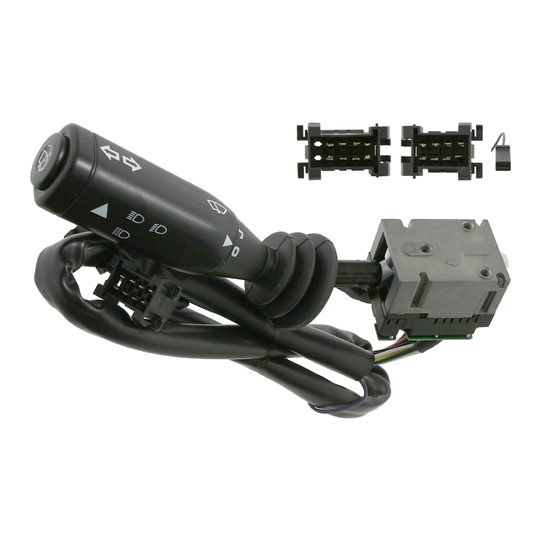 Steering Column wiper Switch Assy. headlight Stalk Ind wipe 18637 Febi Bilstein