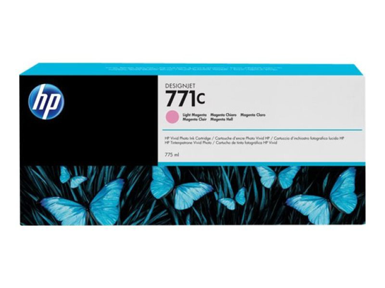 HP 711C Light Magenta Original Ink Cartridge - Standard Yield 775ml - B6Y11A