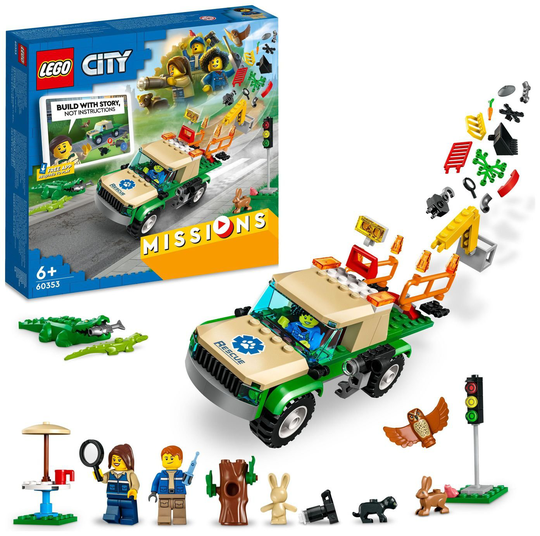 LEGO City Wild Animal Rescue Missions Interactive Toy 60353
