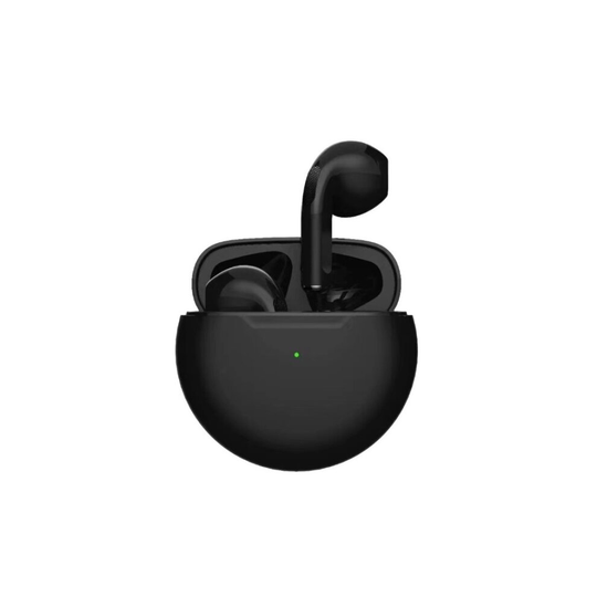 (Black) Wireless Bluetooth Headphones Earphones Earbuds iPhone Samsung TWS Pro 6