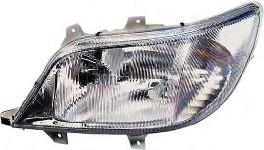 Headlight Halogen 1LH008010-041 by Hella Right