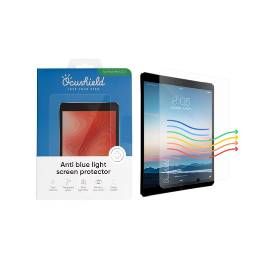 Ocushield Blue Light Screen Protector iPad Mini 1/2/3 - Tempered Glass