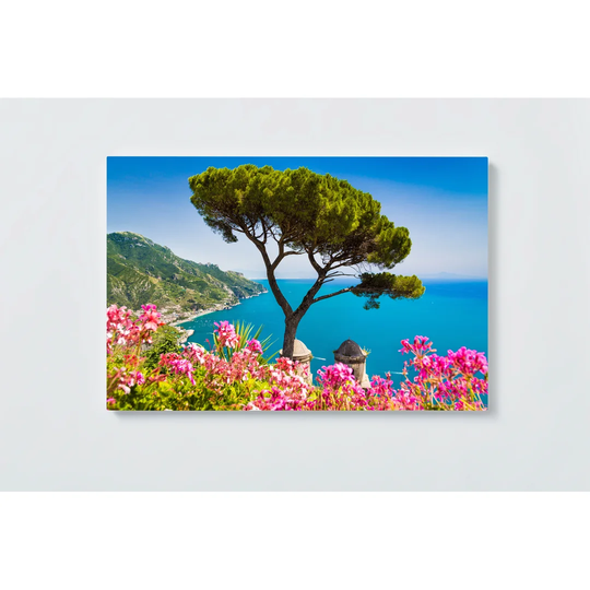 Italy Motif Magnetic Wall Mounted Cork Board