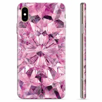 iPhone XS Max TPU Case - Pink Crystal