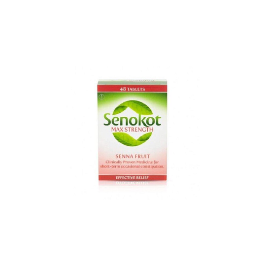 Senokot Max Strength 48 Tablets
