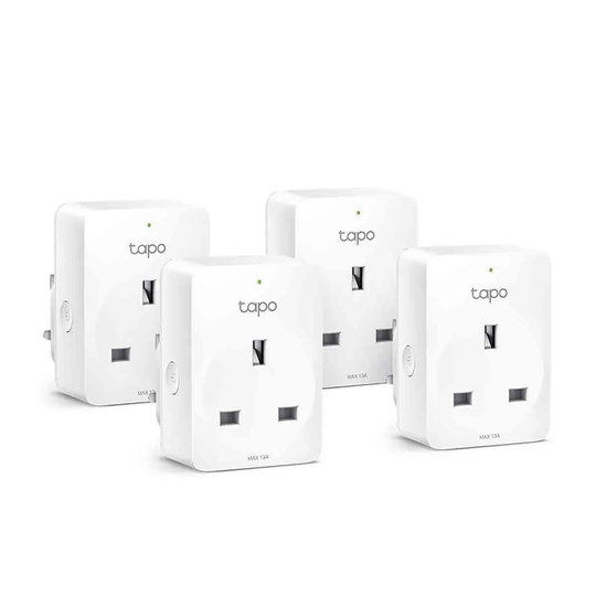 TP-Link Tapo Mini Smart Wi-Fi Plug - 4 pack