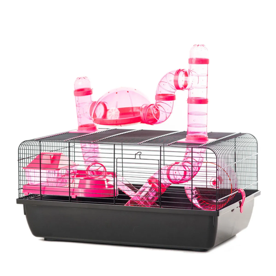 Little Friends The Landmark Small Animal Cage - Pink